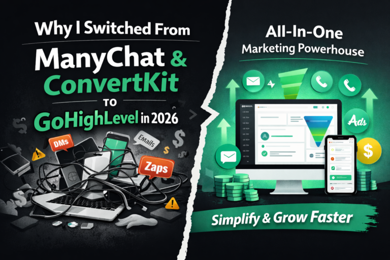Why I Switched From ManyChat and ConvertKit to GoHighLevel