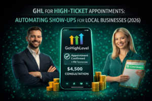 GHL for High-Ticket Appointments: Automating Show-Ups for Local Businesses (2026)