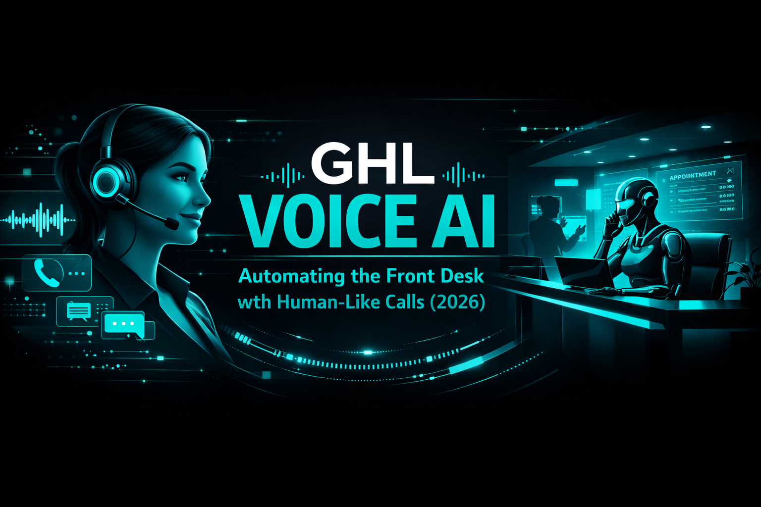 GHL Voice AI: Automating the Front Desk with Human-Like Calls (2026)