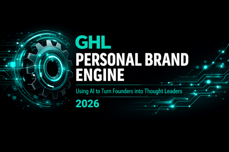 GHL Personal Brand Engine: Using AI to Turn Founders into Thought Leaders (2026)