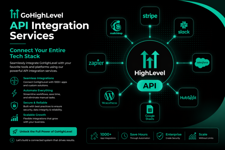GoHighLevel API Integration Services Connect Your Entire Tech Stack