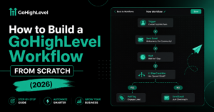 How to Build a GoHighLevel Workflow From Scratch (2026)