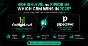 GoHighLevel vs Pipedrive Which CRM Wins in 2026